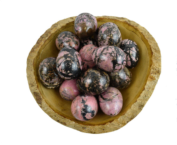 Rhodonite Yoni Eggs - GIA Certified