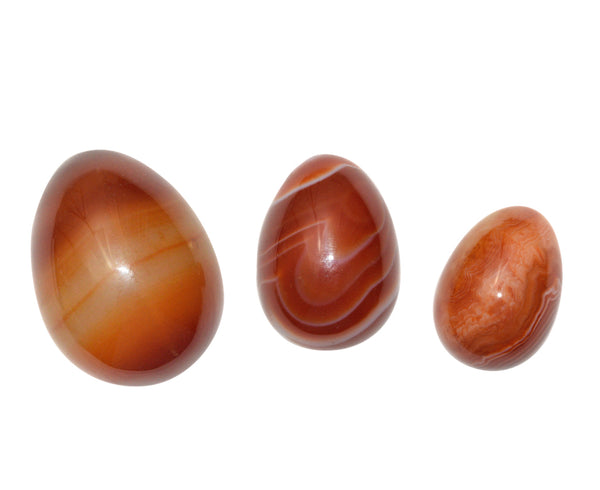 Carnelian Yoni egg sizes wholesale