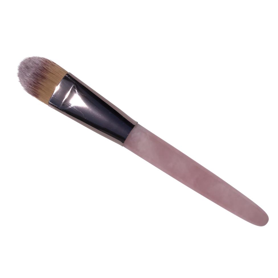 Rose Quartz Make Up Brush | Highlighting Foundation / Concealer