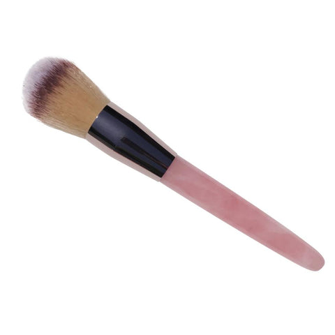 Rose Quartz Make Up Brush | Large Powder Brush