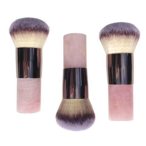 Rose Quartz Kabuki Brush