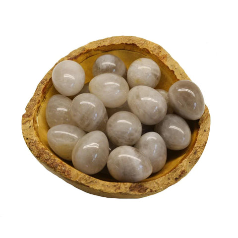 Smoky Quartz Yoni Eggs - GIA Certified